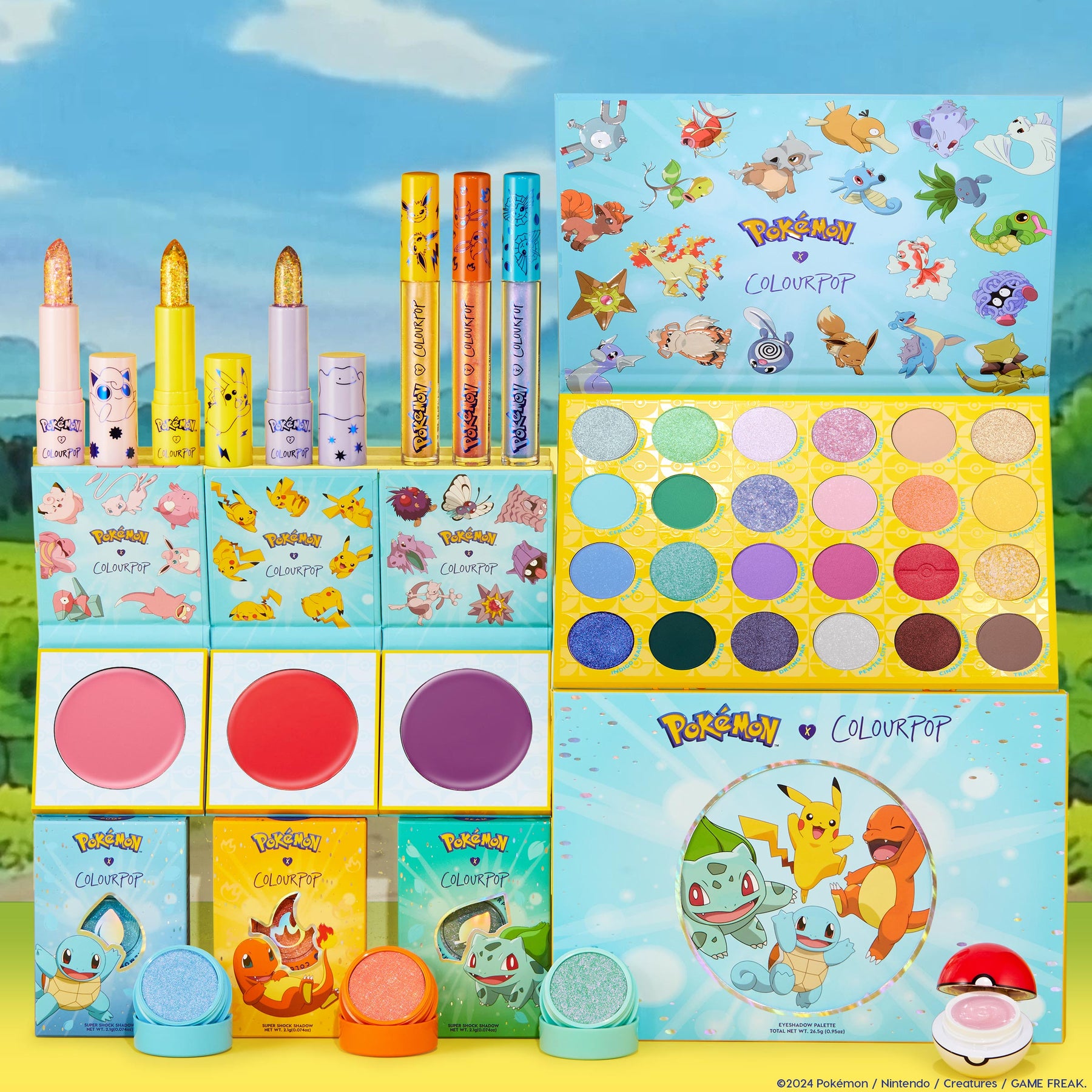 Pokémon x ColourPop Collection - Home Choice